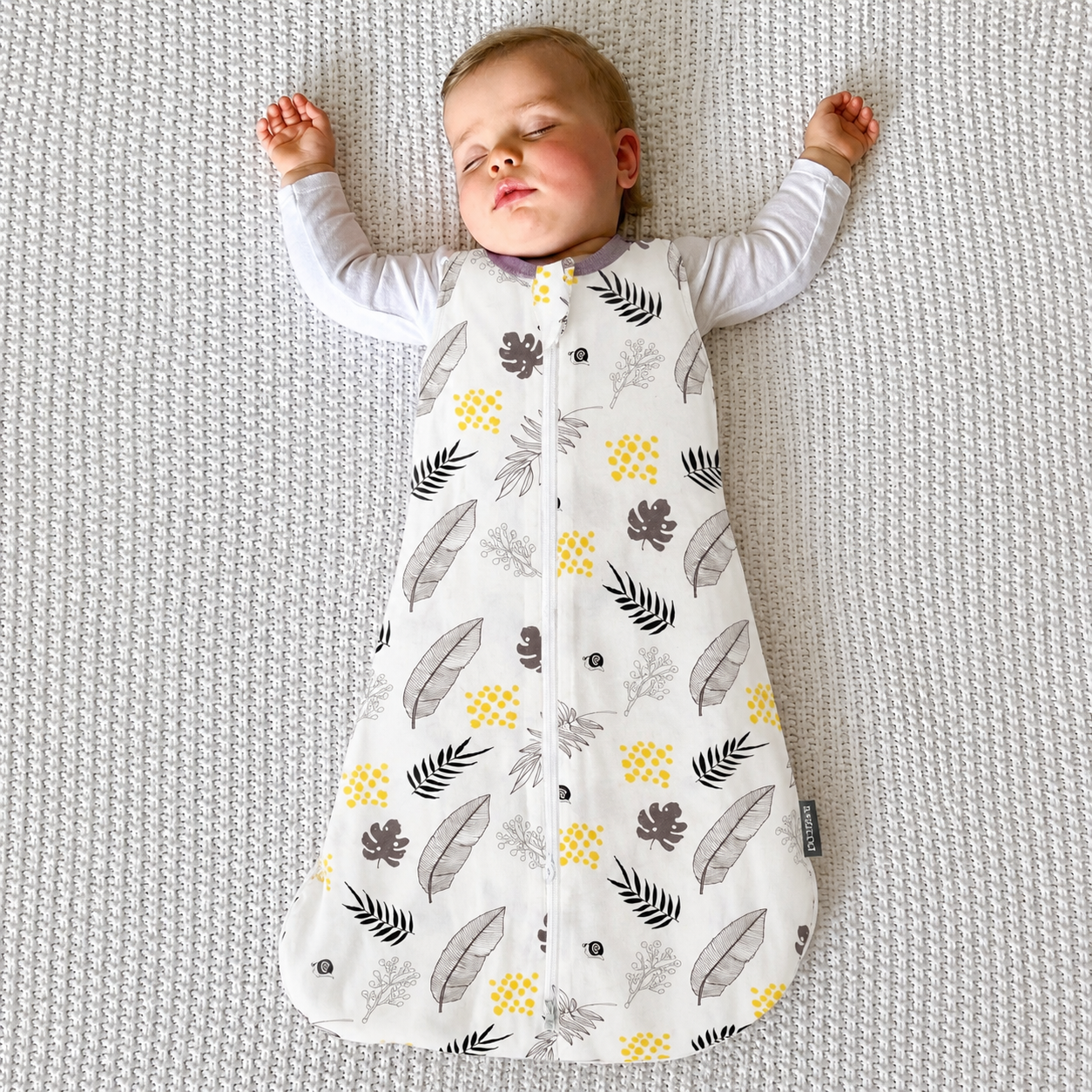 Baby Sleeping Bag Newborn Baby Swaddle Sleeveless Sleep Sack Summer Thin 100% Cotton Soft 2-Ways Zipper Diaper Changing Bag