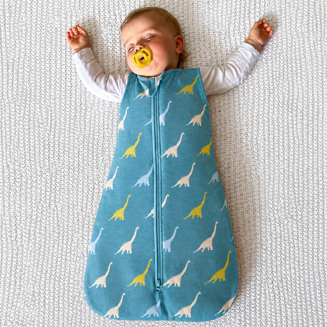 Baby Sleeping Bag Newborn Baby Swaddle Sleeveless Sleep Sack Summer Thin 100% Cotton Soft 2-Ways Zipper Diaper Changing Bag