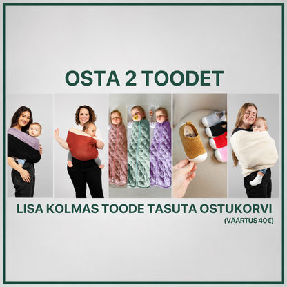 Kaisulo™ Ema ja Beebi Lähedussall